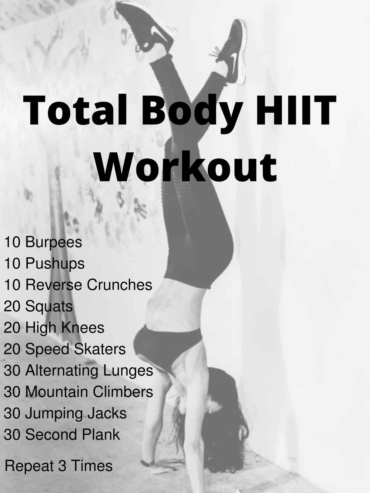 Total Body HIIT Workout - Nourish Your Life